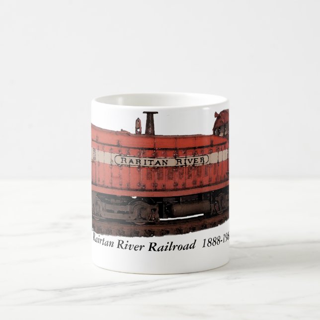 Raritan River Railroad Switcher Coffee Mug (Center)
