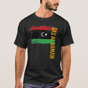 Ras Al Hamam Libya Flag For Libyans Men Women Kids T-Shirt