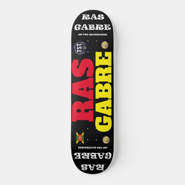 RAS GABRE  BECKFORD  JMT Skateboard (Front)