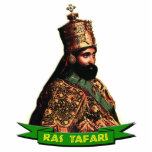 Ras Tafari Photo Sculpture Magnet<br><div class="desc">Ras Tafari: His Imperial Majesty Emperor Haile Selassie I</div>