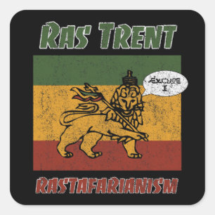 Ras Trent 2 Square Sticker