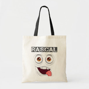 Rascal Bold Typography Tote Bag – Cheeky & Playful