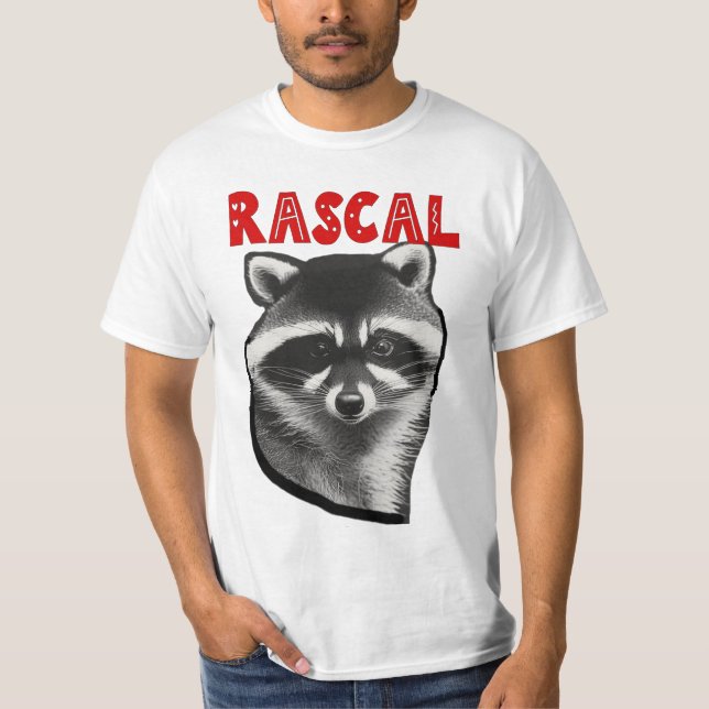 Rascal Racoon T-Shirt (Front)