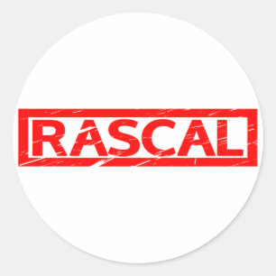 Rascal Stamp Classic Round Sticker