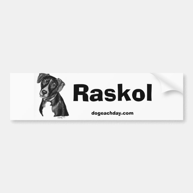 raskol sticker (Front)