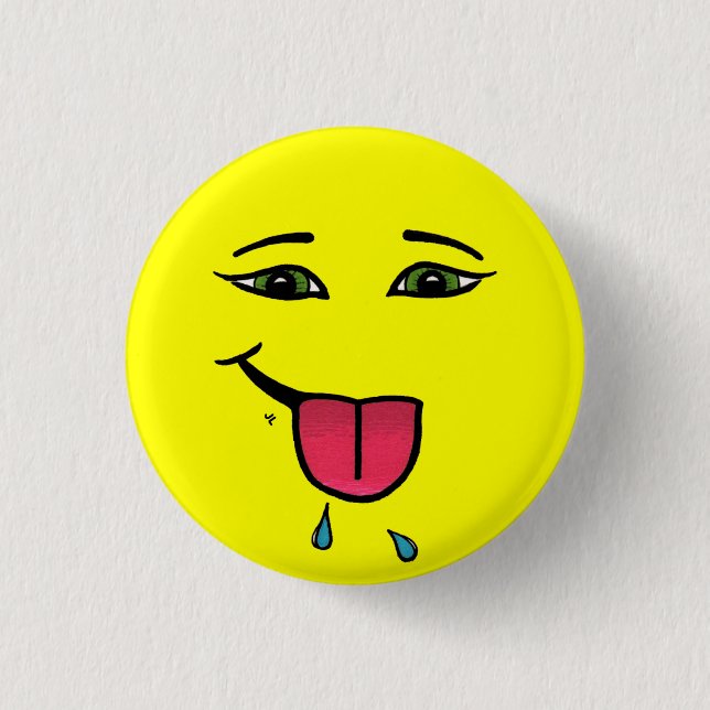 Raspberries Button (Front)