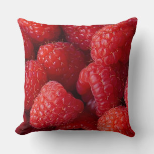 Raspberries Cushion