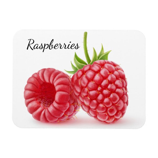 Raspberries Magnet (Horizontal)