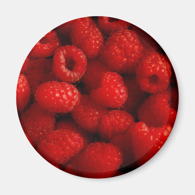 Raspberries Magnet (Front)
