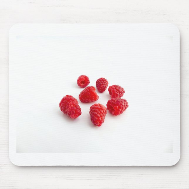 Raspberries Mouse Mat (Front)