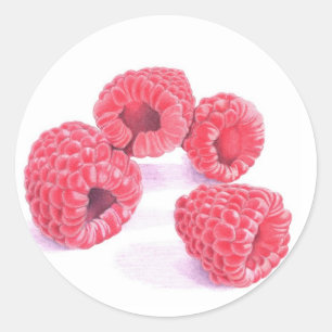 Raspberries Sticker