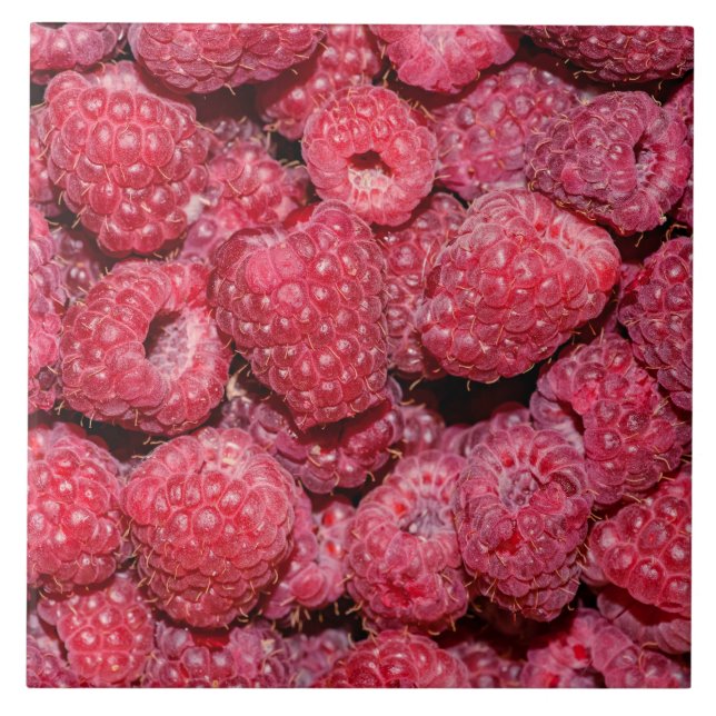 Raspberries Tile (Front)