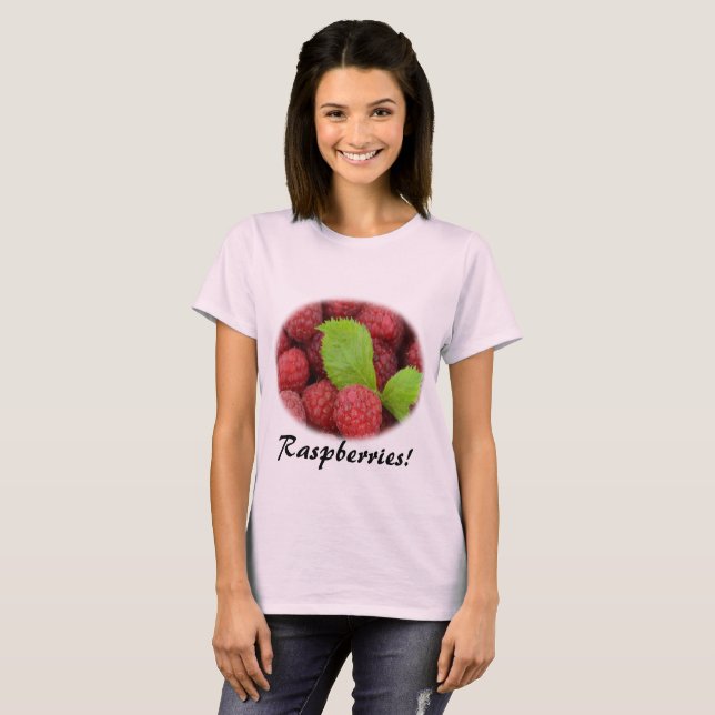 Raspberries Women T-Shirt (Front Full)