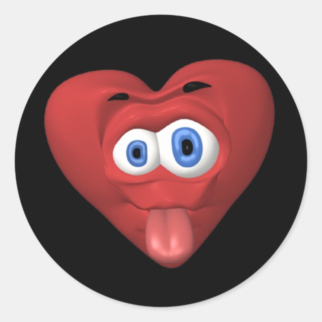 Raspberry Anti-Valentine Sticker Sheet (Front)