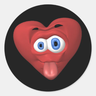 Raspberry Anti-Valentine Sticker Sheet