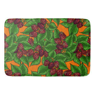 Raspberry Bath Mat