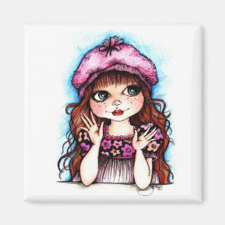 Raspberry Beret...A French Connection Magnet