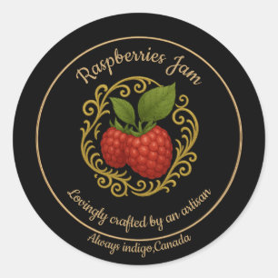 Raspberry Bliss – Artisan Jam Label 