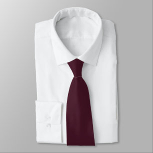 Raspberry Burgundy, Solid Burgundy Tie