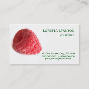 Raspberry Business Card