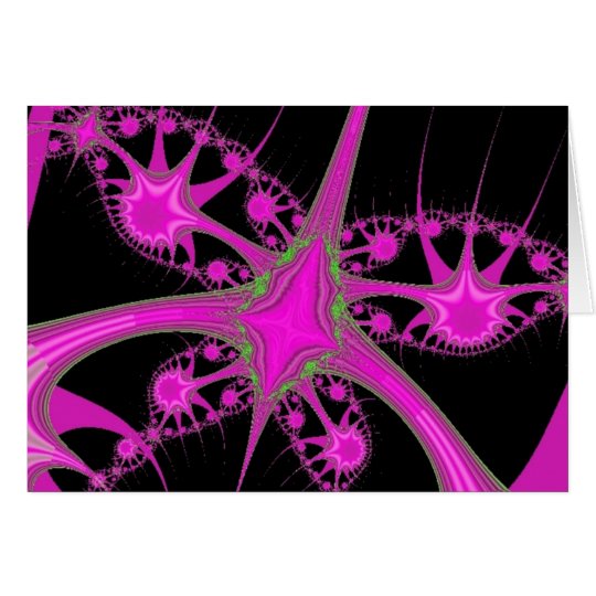 Raspberry Butterfly Card