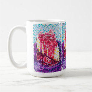 Raspberry Cake Coffee Mug