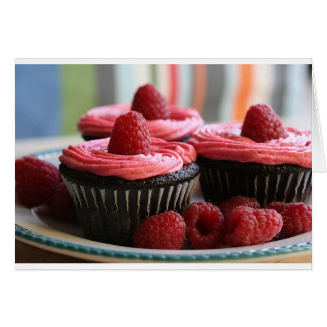 Raspberry Cupcakes (Front Horizontal)