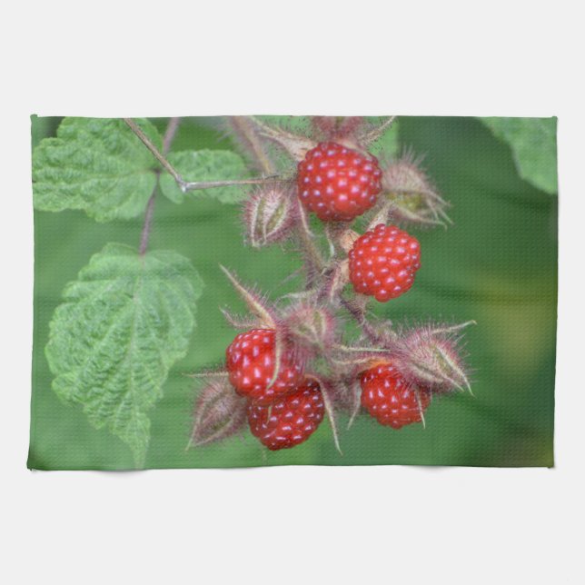 Raspberry Dish Towel (Horizontal)