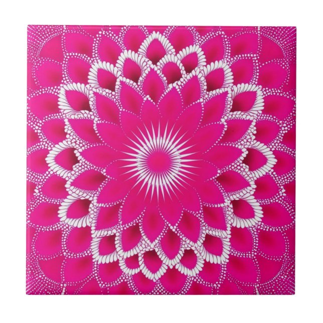 Raspberry Dream Tile (Front)