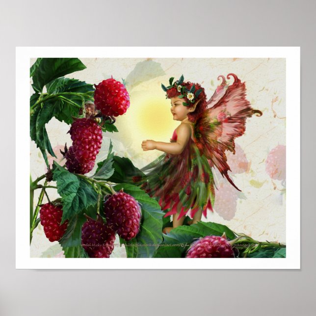 Raspberry Fairy Poster (Front)