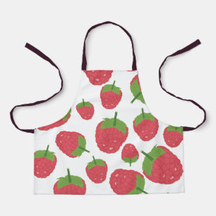 Raspberry Fruit Design Apron