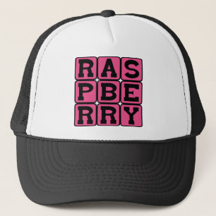 Raspberry, Fruit Trucker Hat