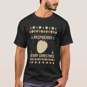 Raspberry Funny Ugly Sweater Vintage Retro For Chr