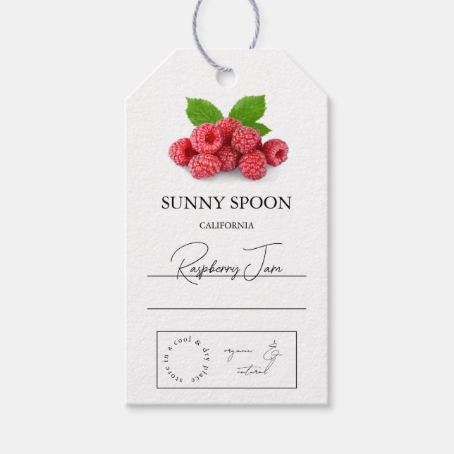 Raspberry Hang Tag (Front)