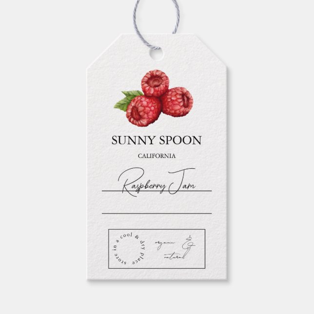 Raspberry Hang Tag (Front)