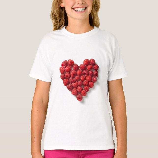 Raspberry Heart T-Shirt (Front)