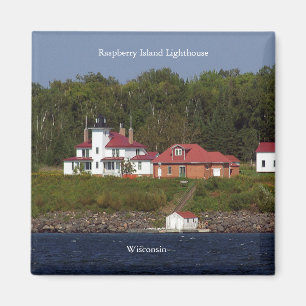 Raspberry Island Lighthouse 2 magnet