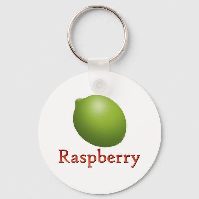 Raspberry Key Ring (Front)