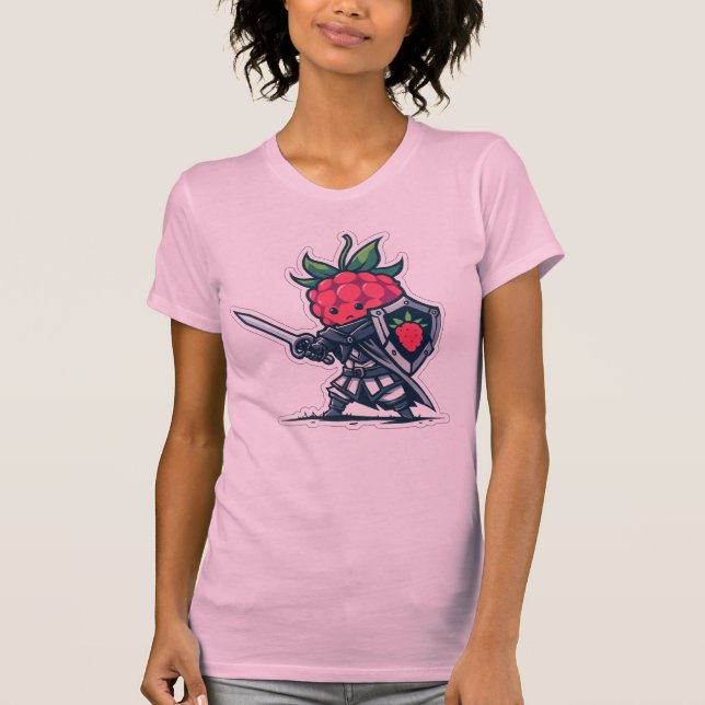 Raspberry Knight T-Shirt (Front)
