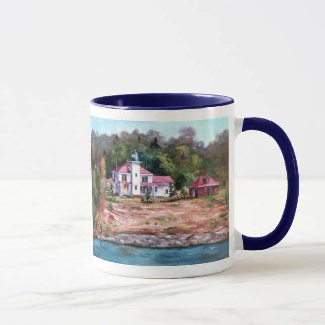Raspberry Lighthouse Mug II (Right)