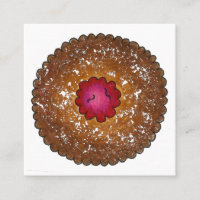 Raspberry Linzer Torte Cookie Baked By Bakery Food