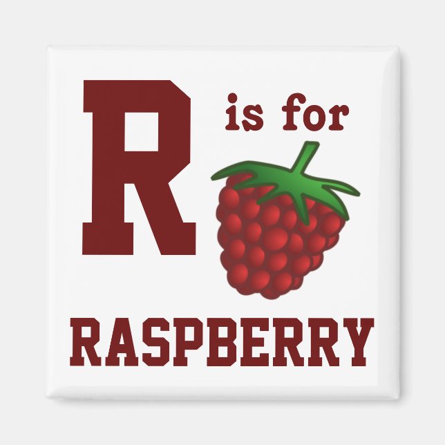 Raspberry Magnet (Front)
