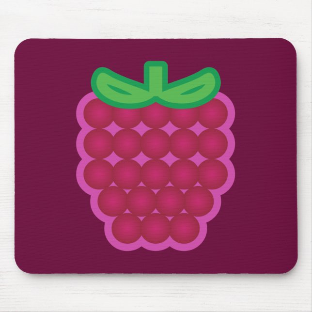 Raspberry Mouse Mat (Front)