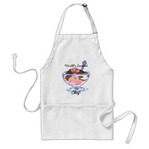 Raspberry Mousse Apron