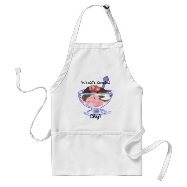 Raspberry Mousse Apron (Front)