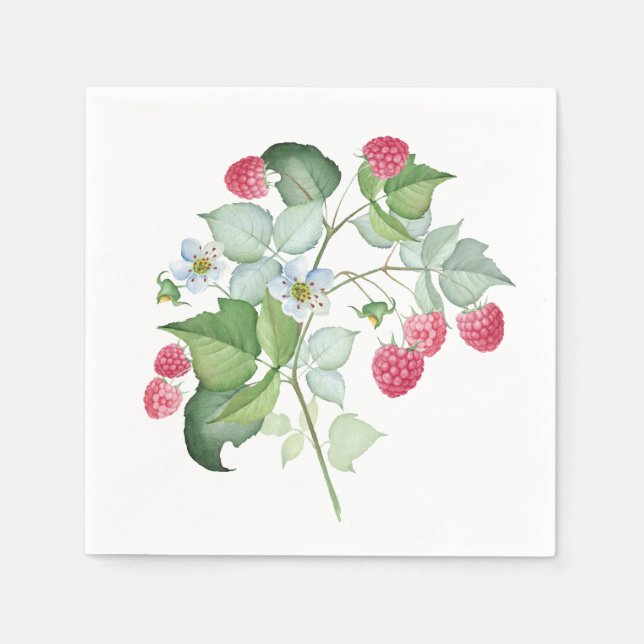 Raspberry Napkin (Front)