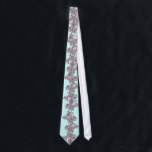 Raspberry Paisley Tie<br><div class="desc">Any Tie that isn't printed front and back can be customised by you to have the print on the back side too.  Just click customise more and select all and copy and then select the back side and paste.</div>