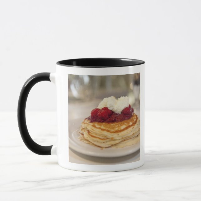 Raspberry pancakes mug (Left)
