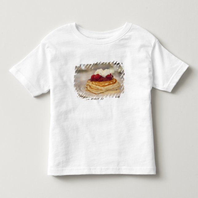 Raspberry pancakes toddler T-Shirt (Front)