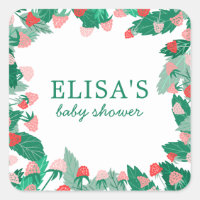 Raspberry Patch Cute Colourful CUSTOM BABY SHOWER